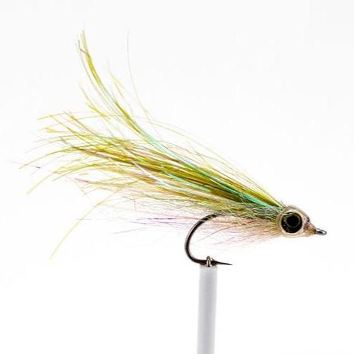 Streamer - Masked Minnow weiss / grün