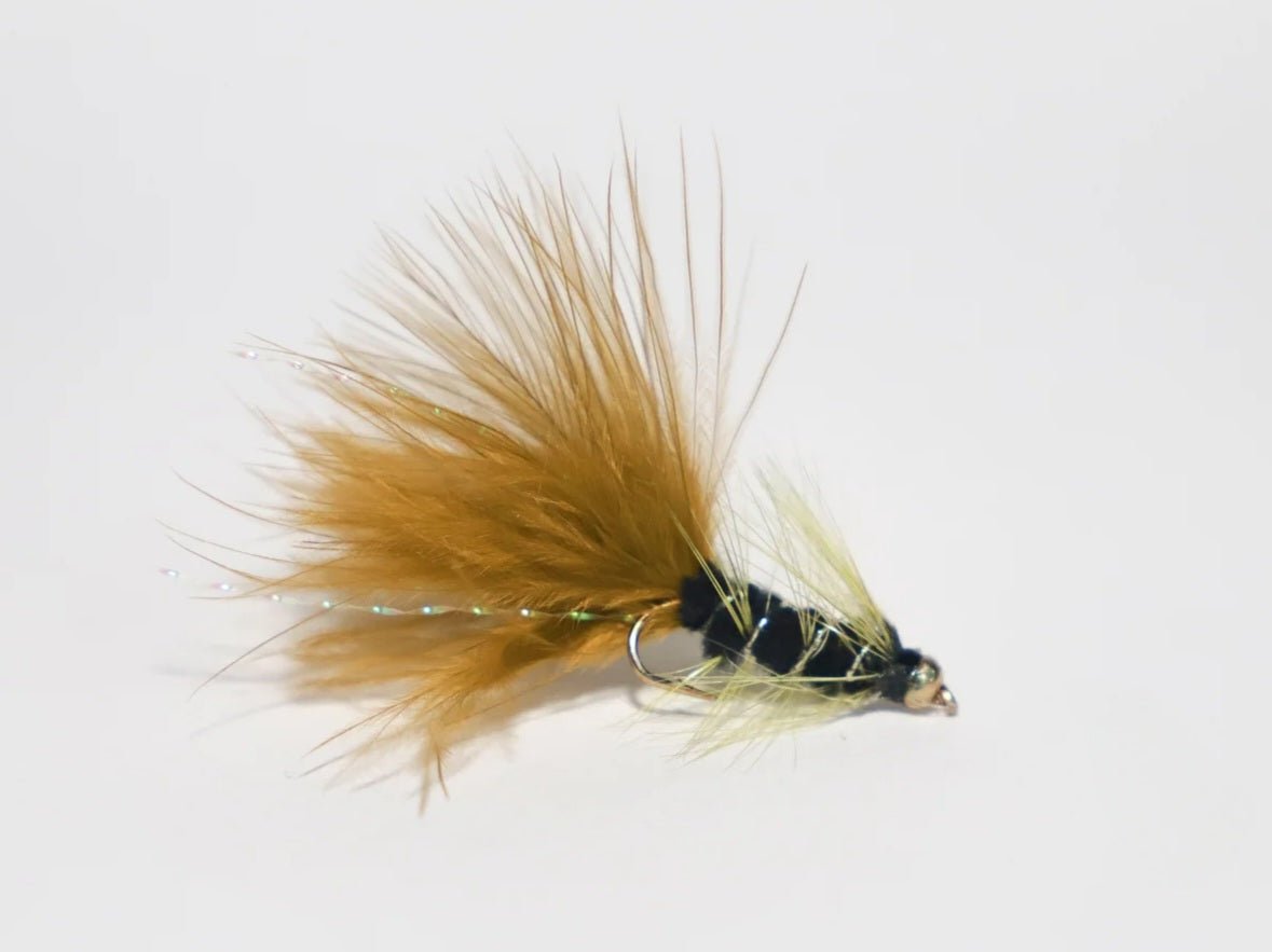 Streamer - Wooly Bugger schwarz / olive
