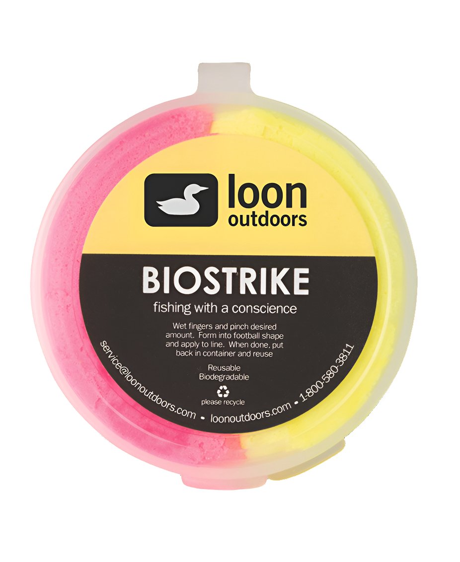 Loon Biostrike Bissanzeigerpaste pink gelb in transparenter Kunststoffdose