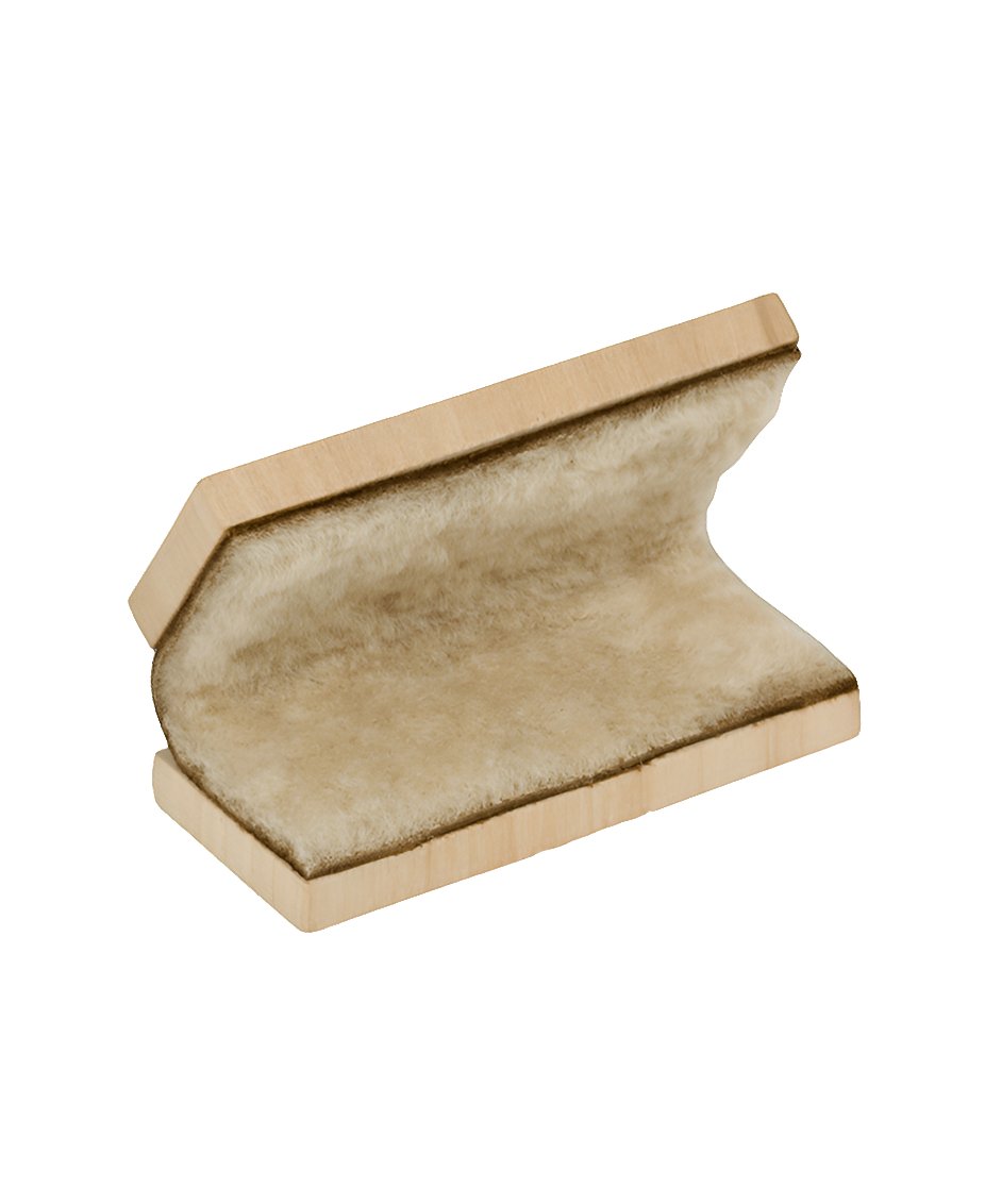 Loon Line-Cleaning Tool Schnurreinigungspad aus Schafwolle und Hartholz