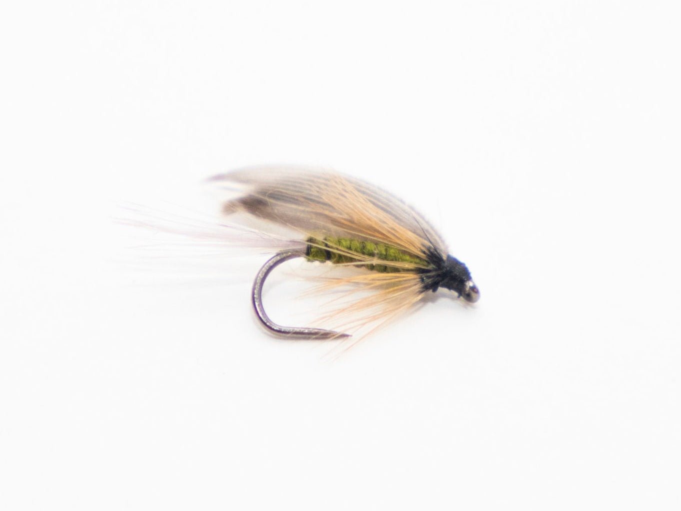 Nassfliege - Mouche Noyé Corp olive