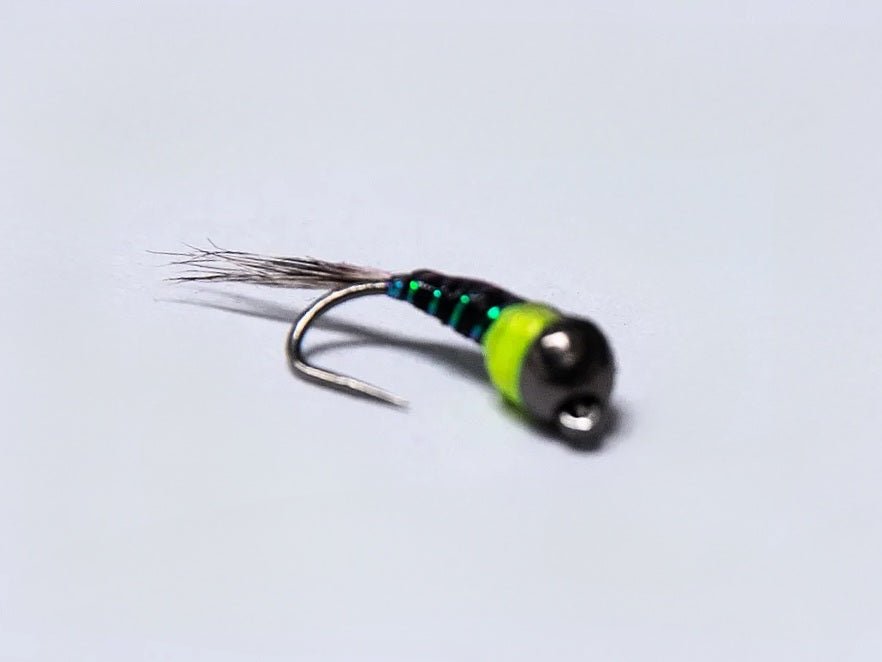 Nymphenfliege - Black Tungsten Euro Jig - ohne Widerhaken