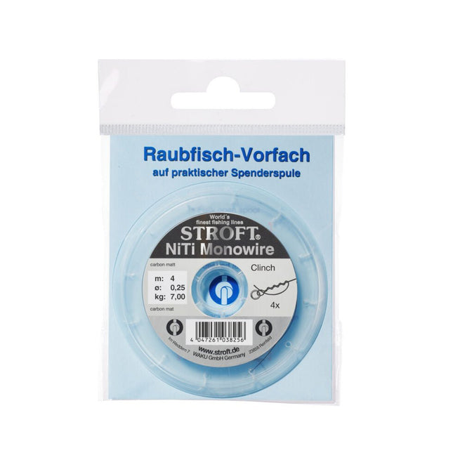 STROFT - NiTi Monowire | Nickel-Titan-Raubfischvorfach