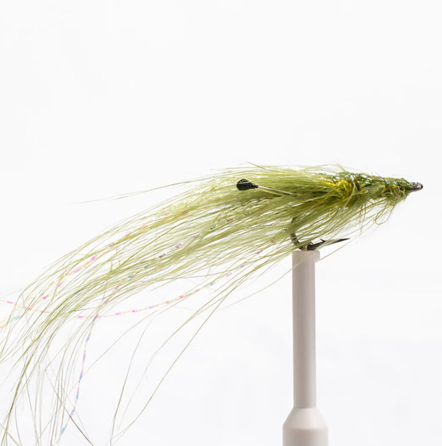 Meerforellenfliege  - Pattegrisen olive / grizzly