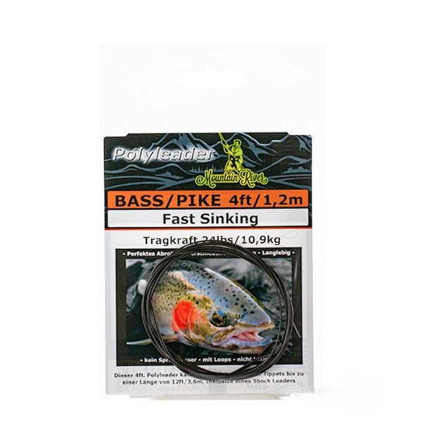 MountainRiver - Polyleader Bass/Pike 4ft | 120cm | 10,9kg