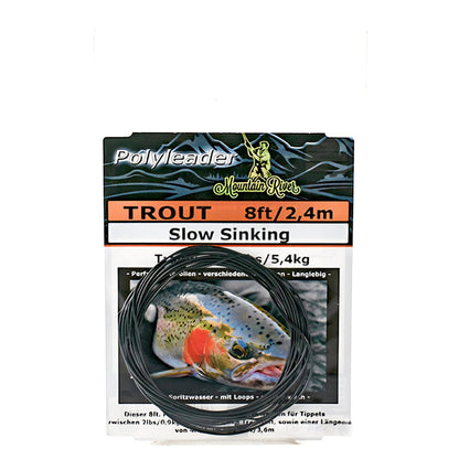 MountainRiver - Polyleader Trout 8ft | 240cm | 5,4kg