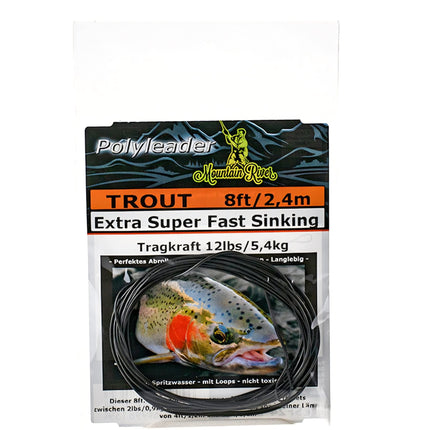 MountainRiver - Polyleader Trout 8ft | 240cm | 5,4kg