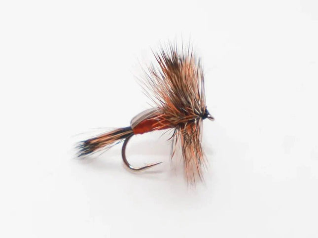 Trockenfliege - Red Humpy