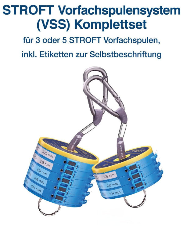 STROFT Spulenhalter Vorfachspulensystem Beispielbild 2