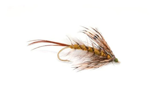Streamer French Partridge braun