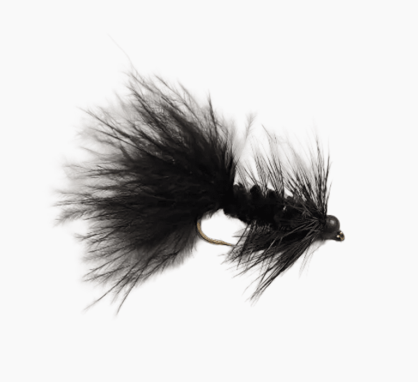 Streamer Wooly Bugger schwarz
