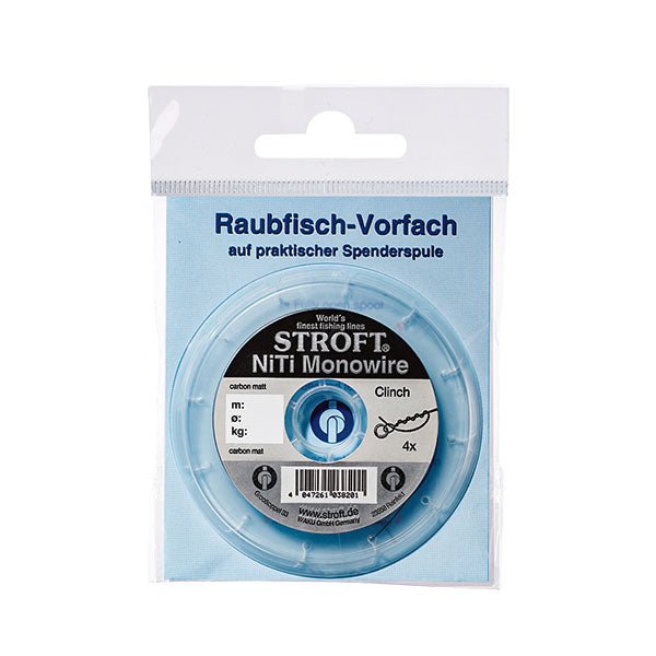 STROFT - NiTi Monowire | Nickel-Titan-Raubfischvorfach